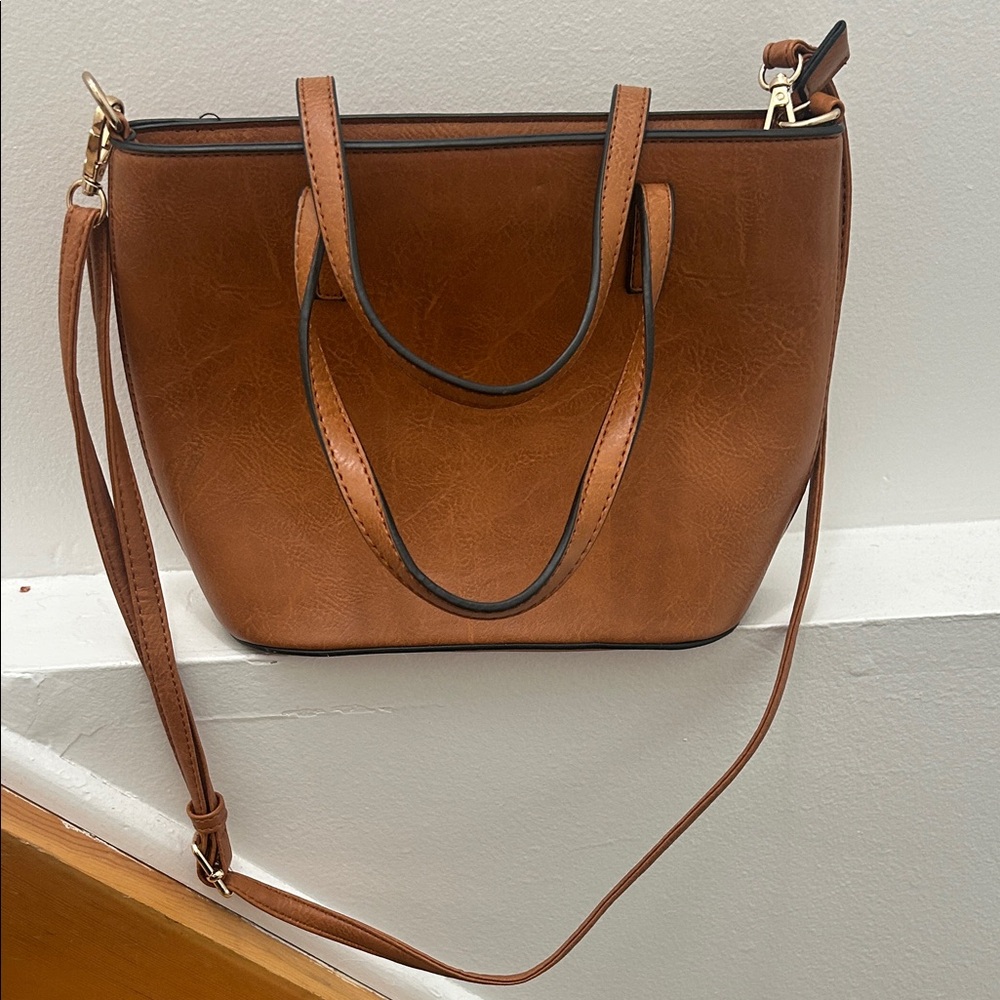 Elegant Brown 100% PVC* Tote Bag